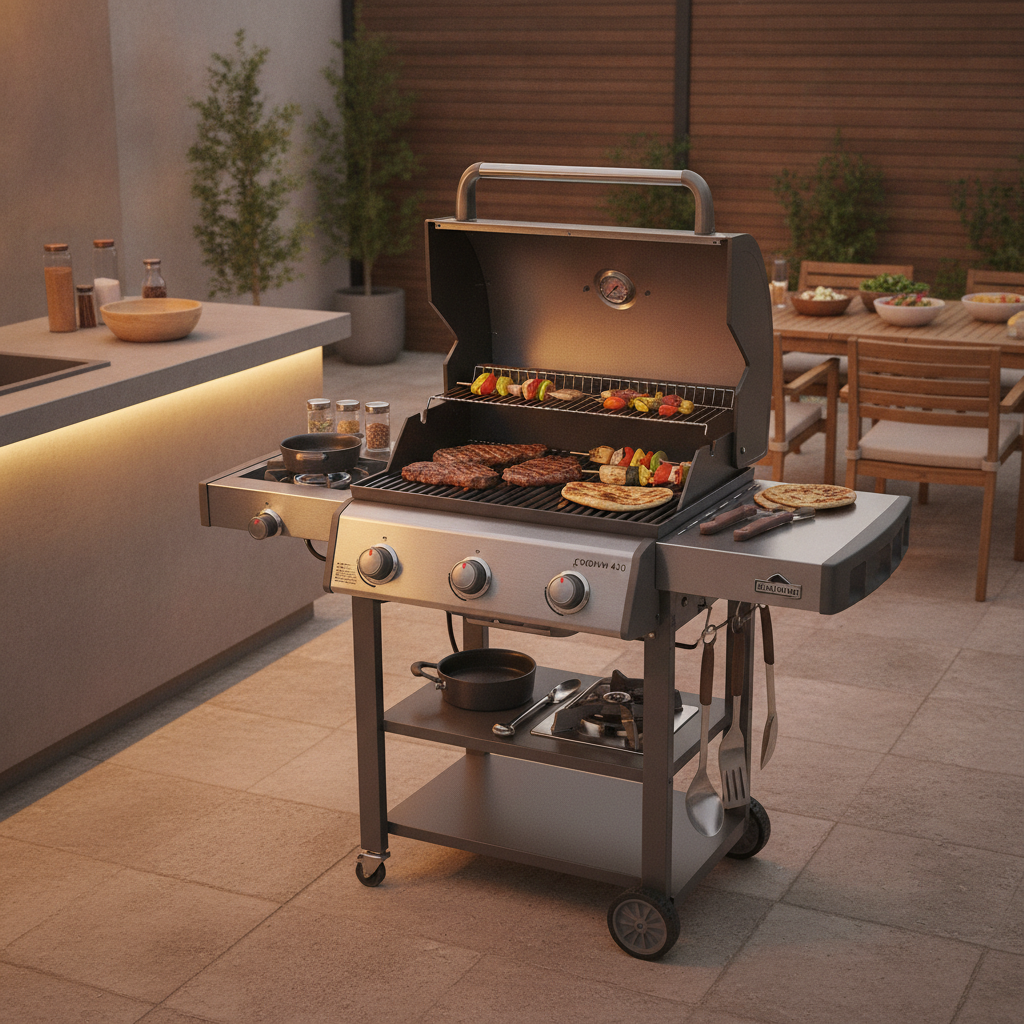 תמונה זו נוצרה על ידי defaultImage בינה מלאכותית Broil King Crown 420